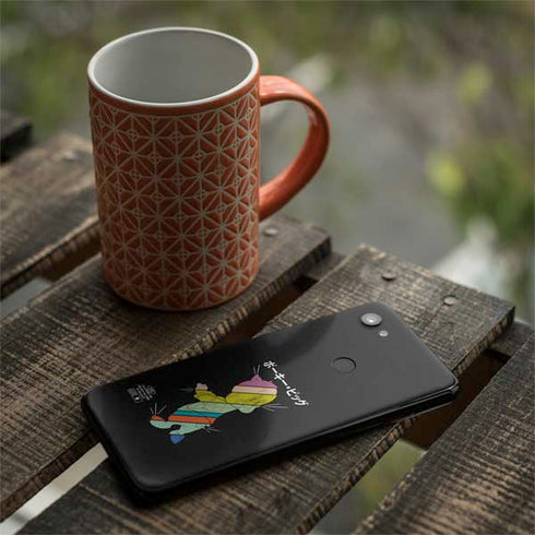 Looney Tunes Porky Pig Sliced Juxtapose Google Pixel 3a XL Skin
